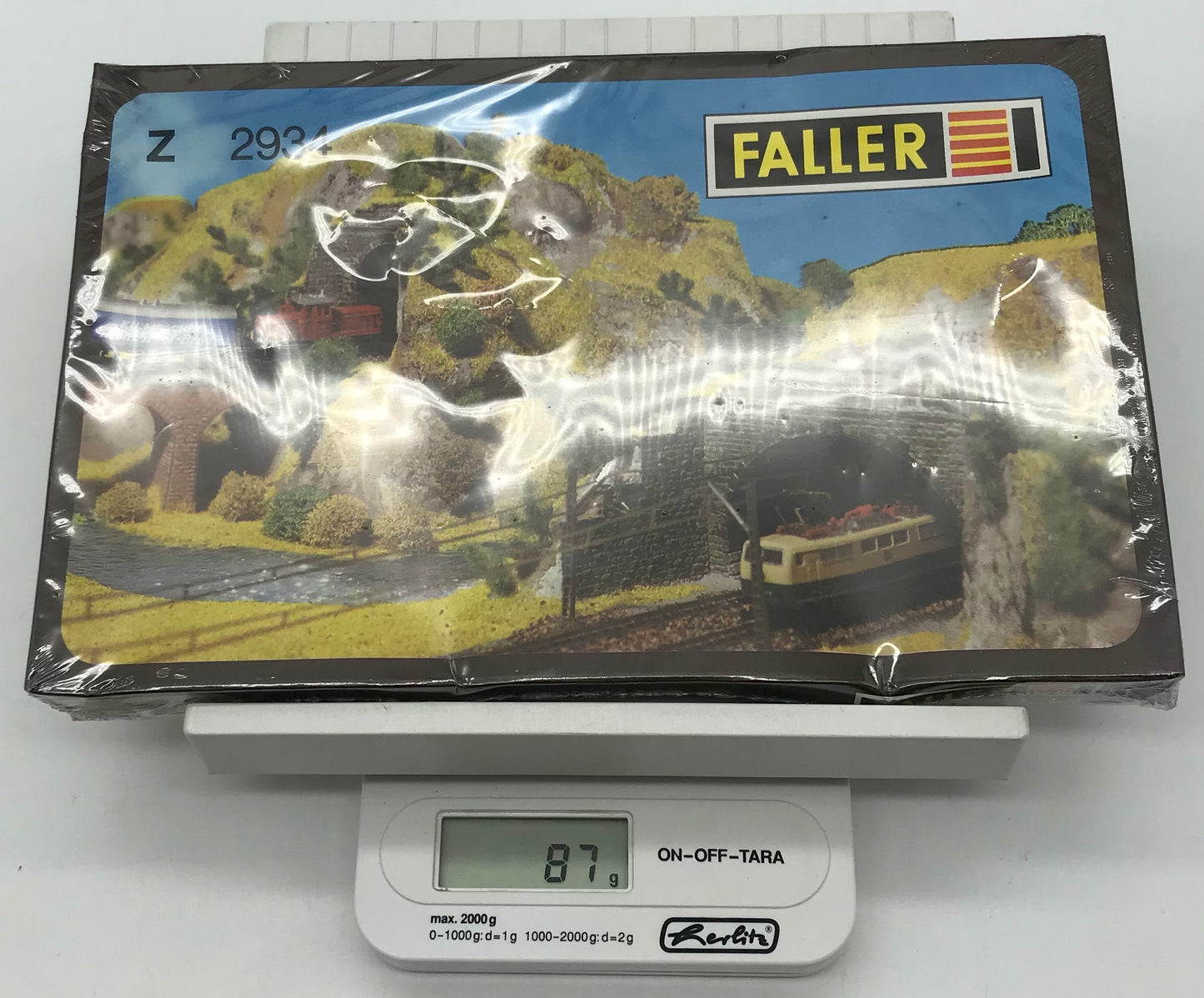 Modellbau Modelleisenbahn FALLER Tunnel Portal Z 2934