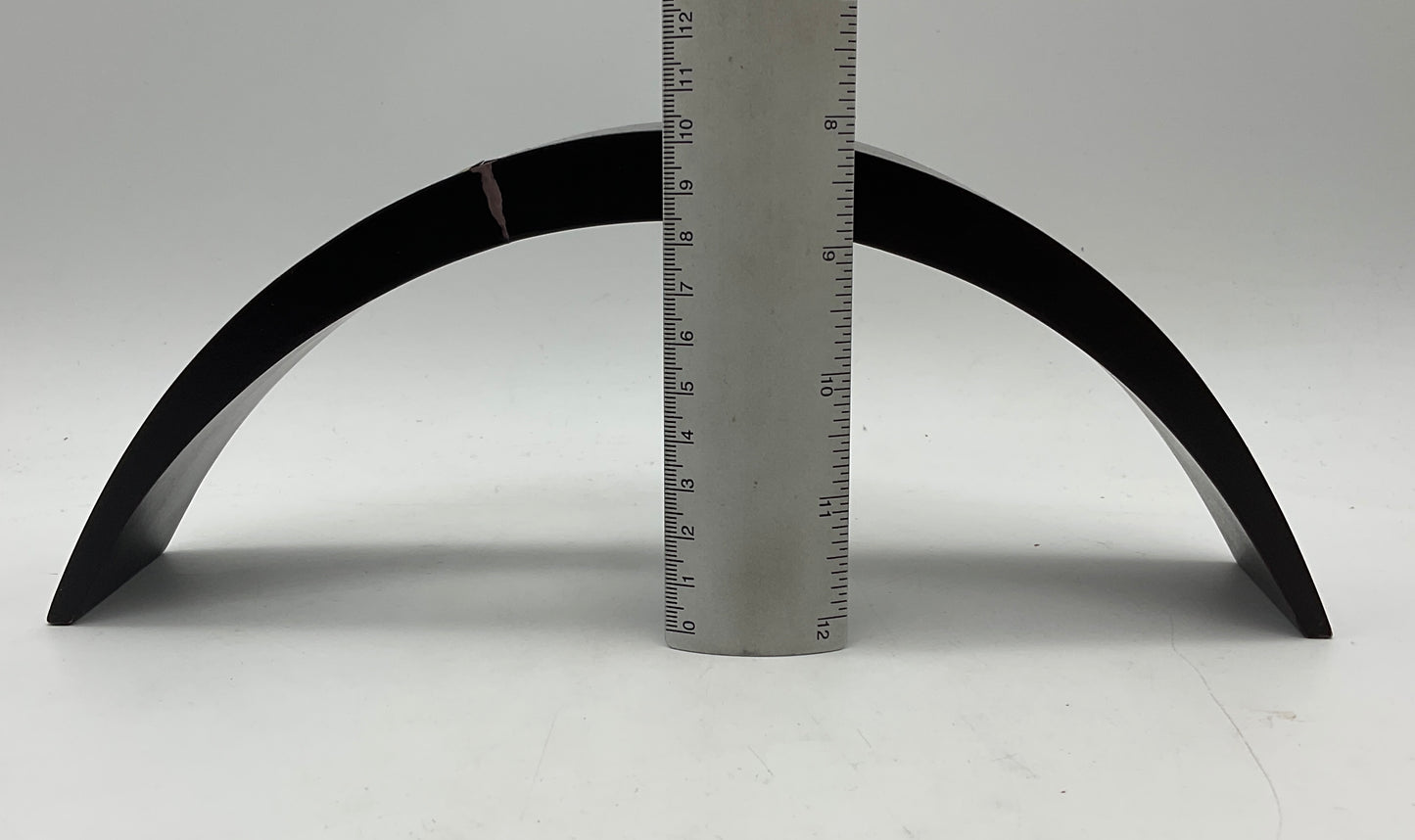 Weinflaschenhalter aus dunklem Holz, Flaschen Ständer,