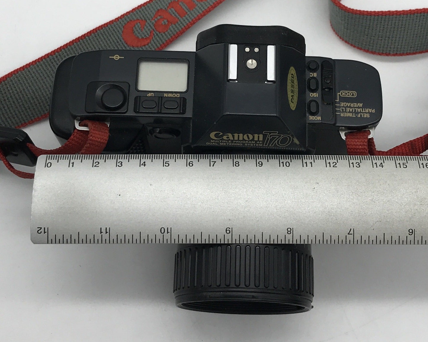 Canon T70 Spiegelreflexkamera schwarz mit viel Zubehör und Tasche