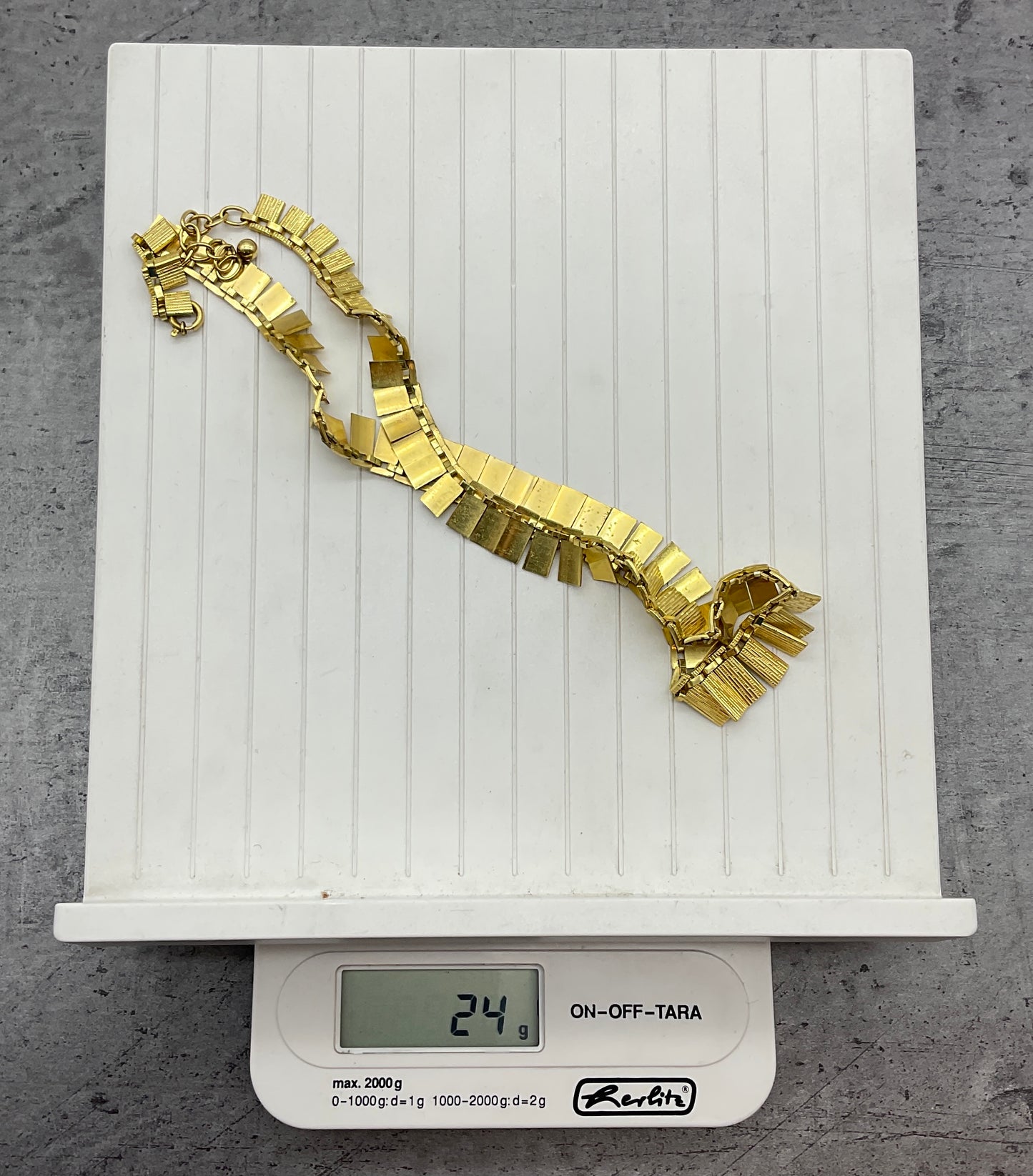 Modeschmuckkette goldfarben, Kette, Statementkette