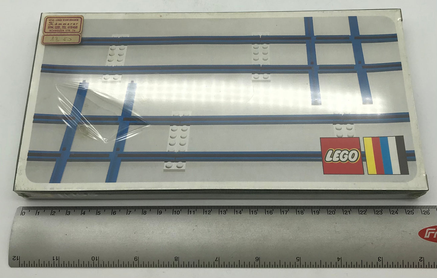 LEGO Eisenbahn Set 155 Blaue Schienen Kreuzungen