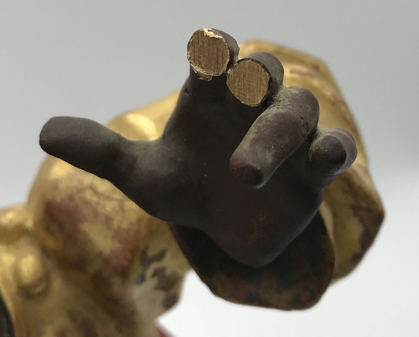 Moriskentänzer, Schenna K. Kostner 1981, handgeschnitzt, 36 cm hoch