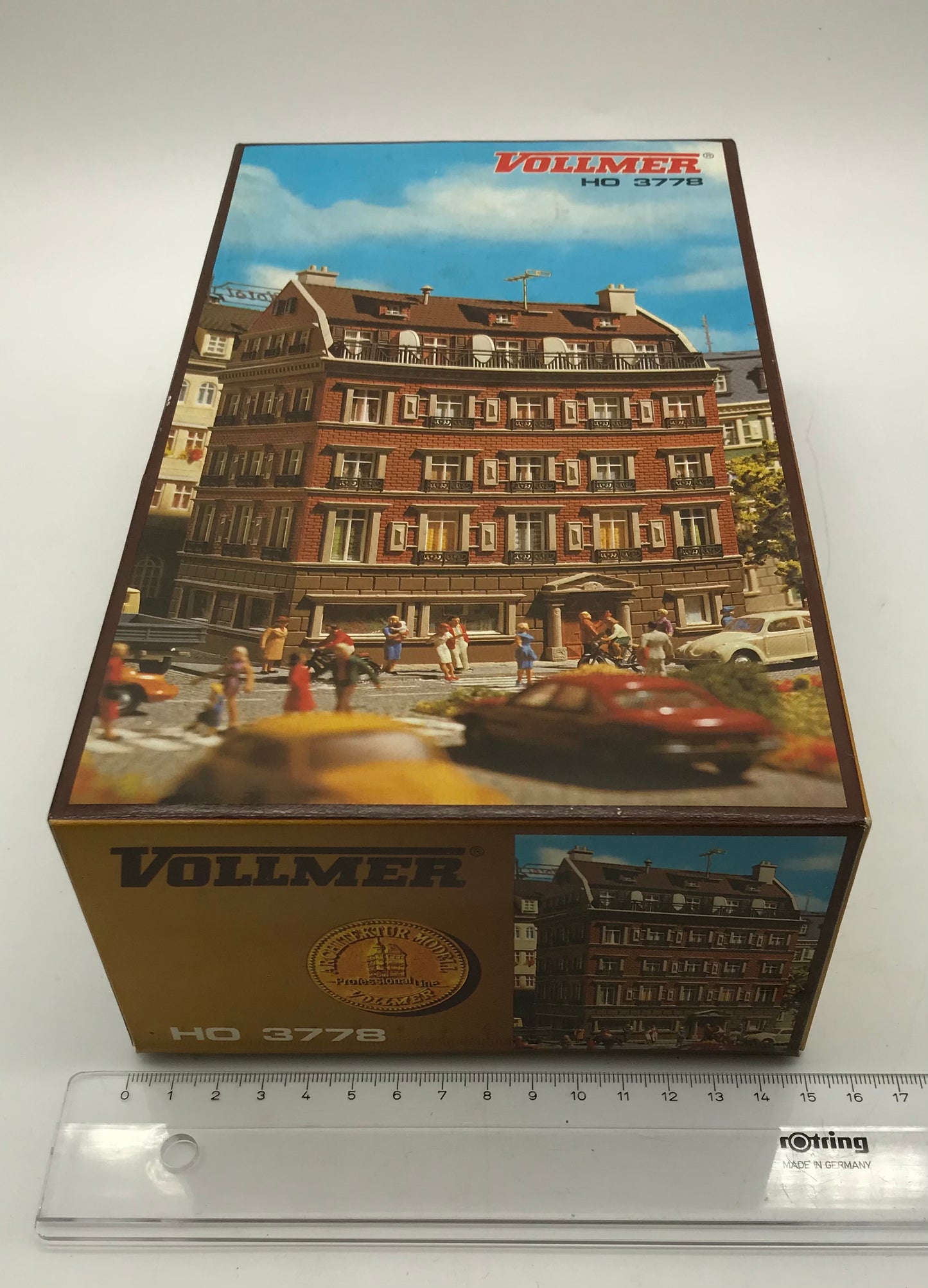 Vollmer 3778 Bausatz Stadthaus mit Dachterrasse Spur H0