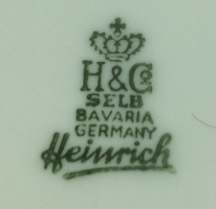 Blumenvase, Vase Porzellan H&G SELB BAVARIA Heinrich