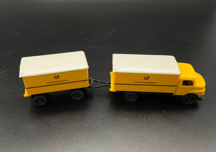 Wiking Post LKW mit Anhänger