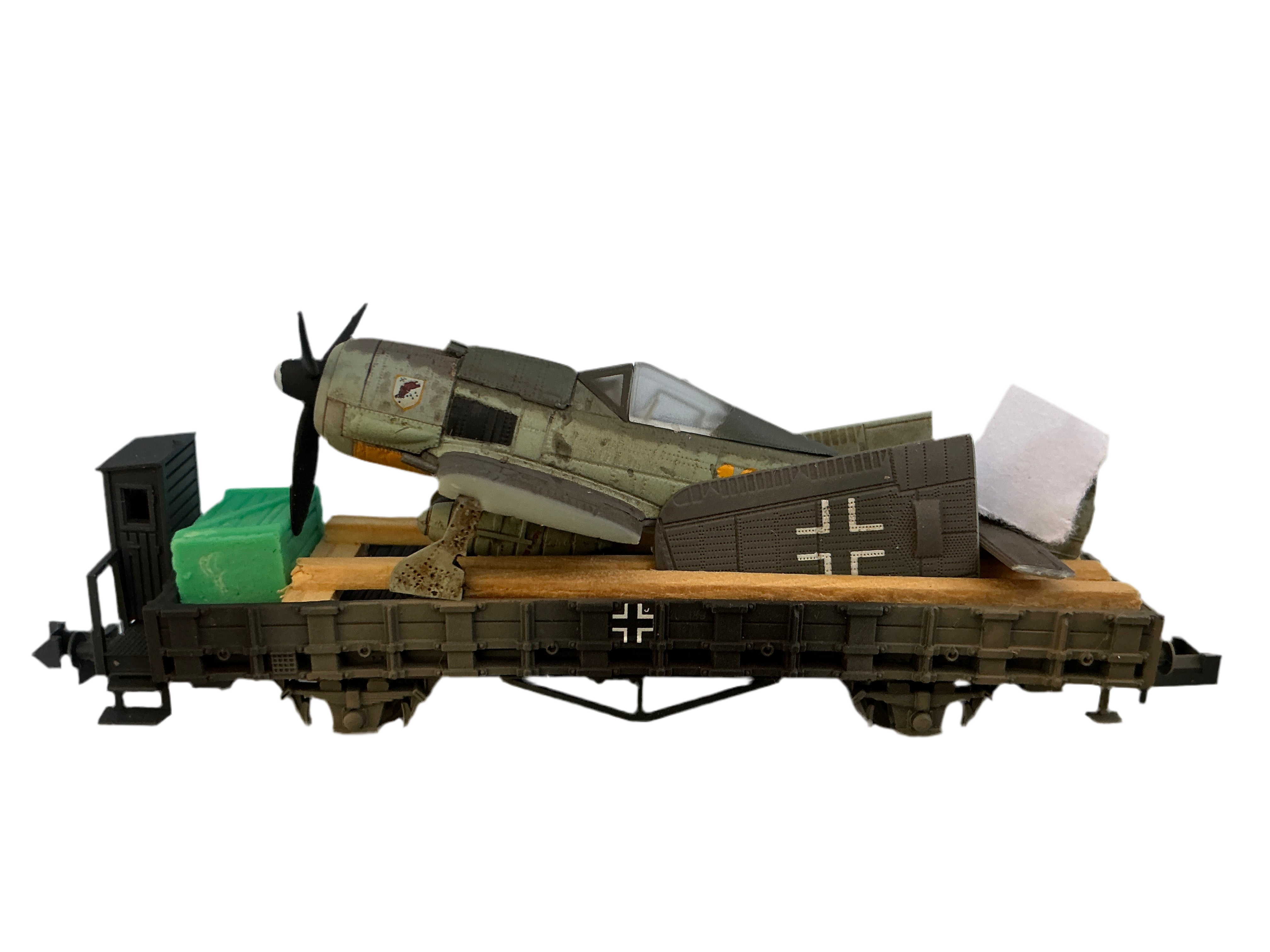 Güterwagen, Militärwagon mit HK