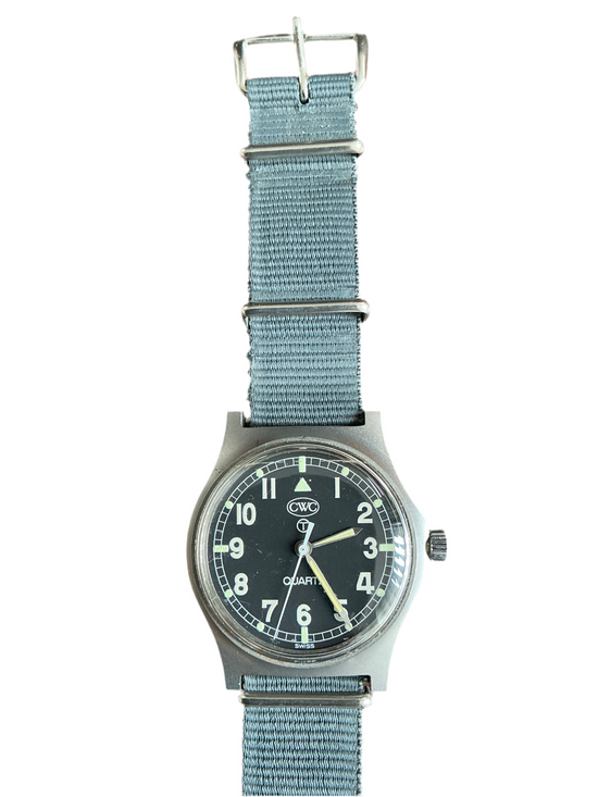 CWC Quartz ArmbanduhrBRITISH ROYAL NAVY MILITARY ISSUED QUARTZ WATCH COLD WAR MINT 905