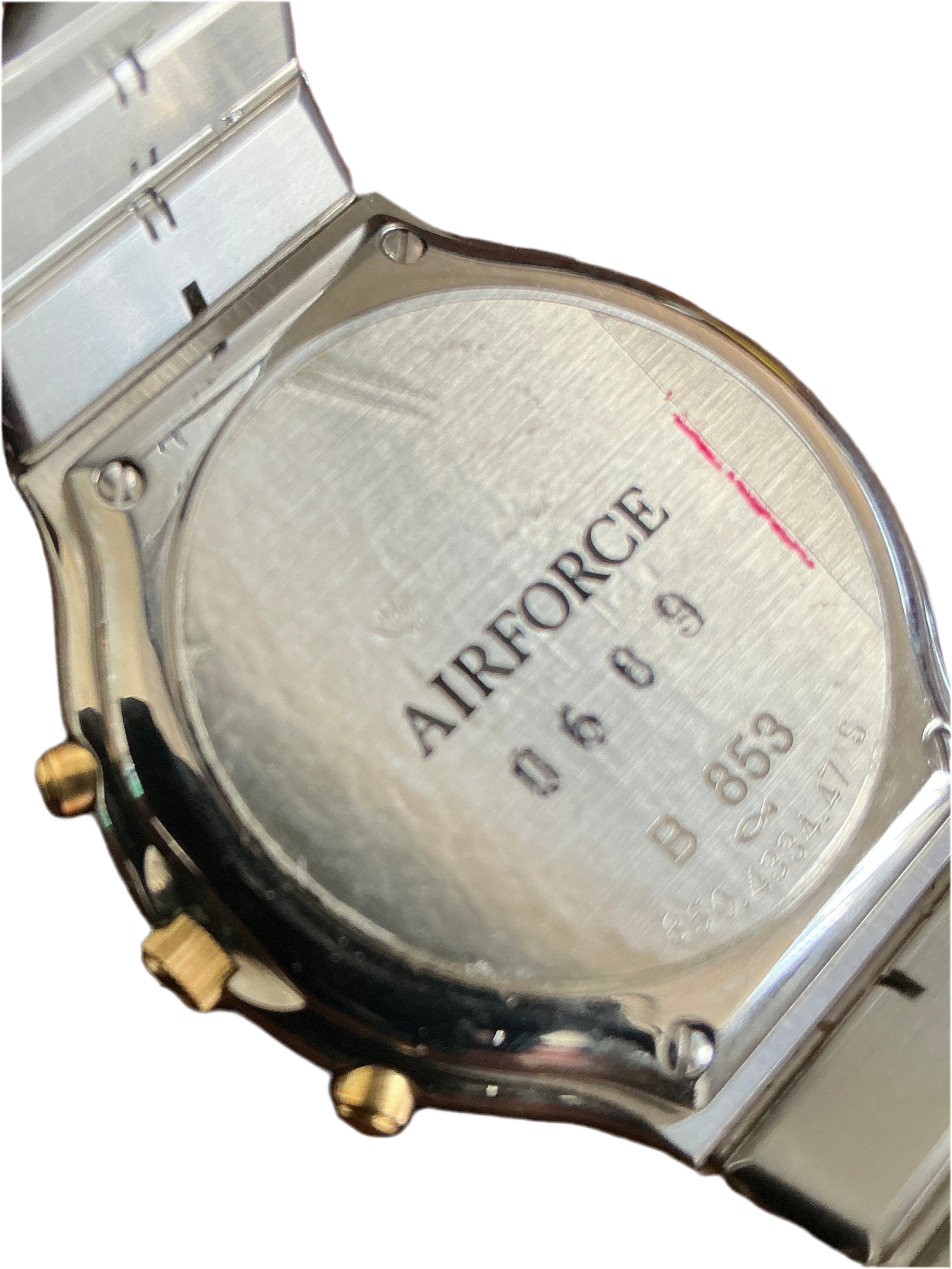 Eterna Airforce Armbanduhr whitebread round the world race 1990, 905 Mondphase