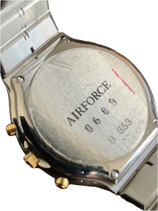 Eterna Airforce Armbanduhr whitebread round the world race 1990, 905 Mondphase