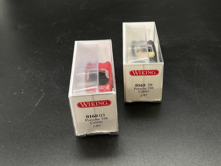 Zwei Porsche von Wiking