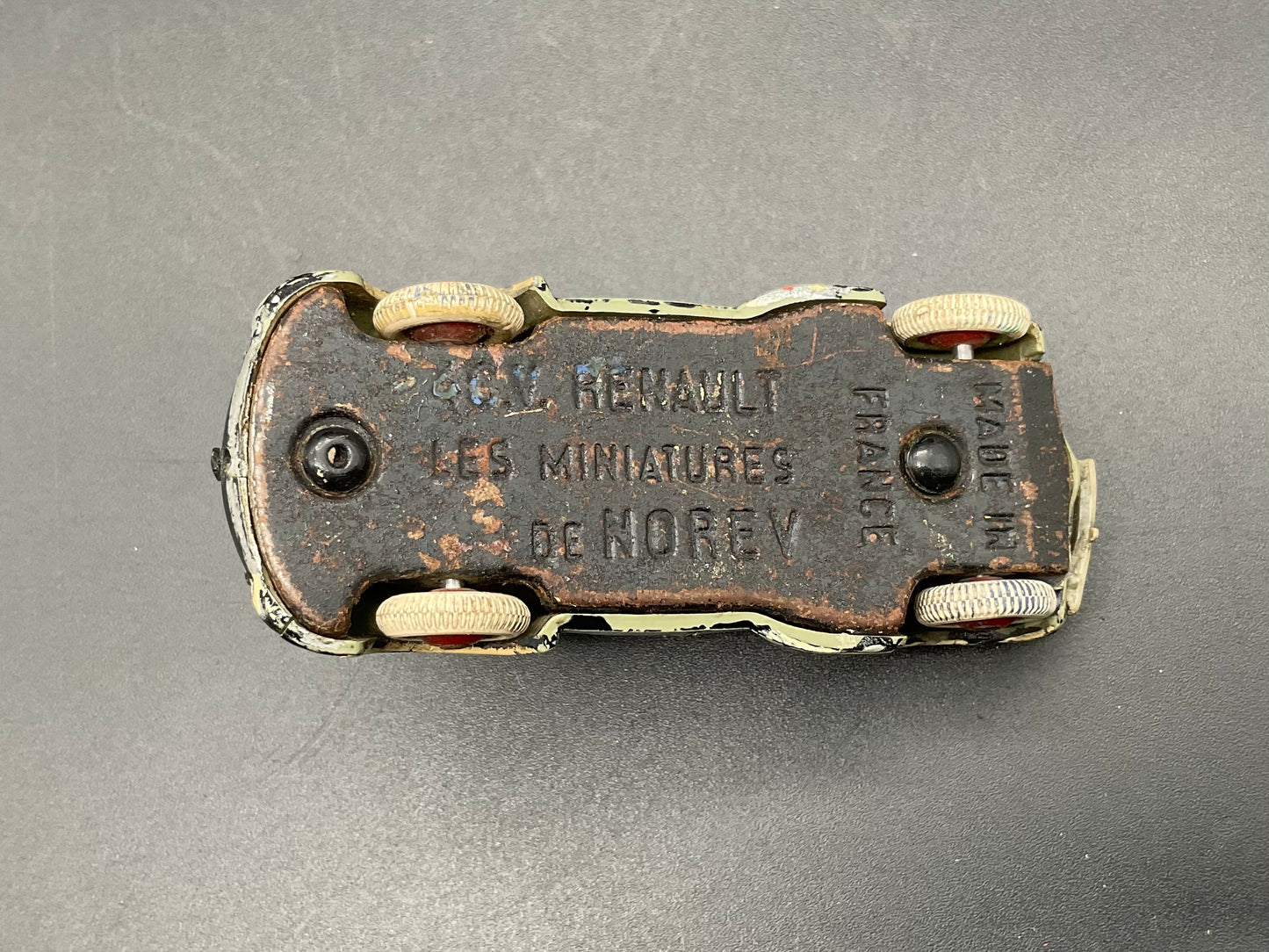 Renault Polizei Miniaturmodell Vintage