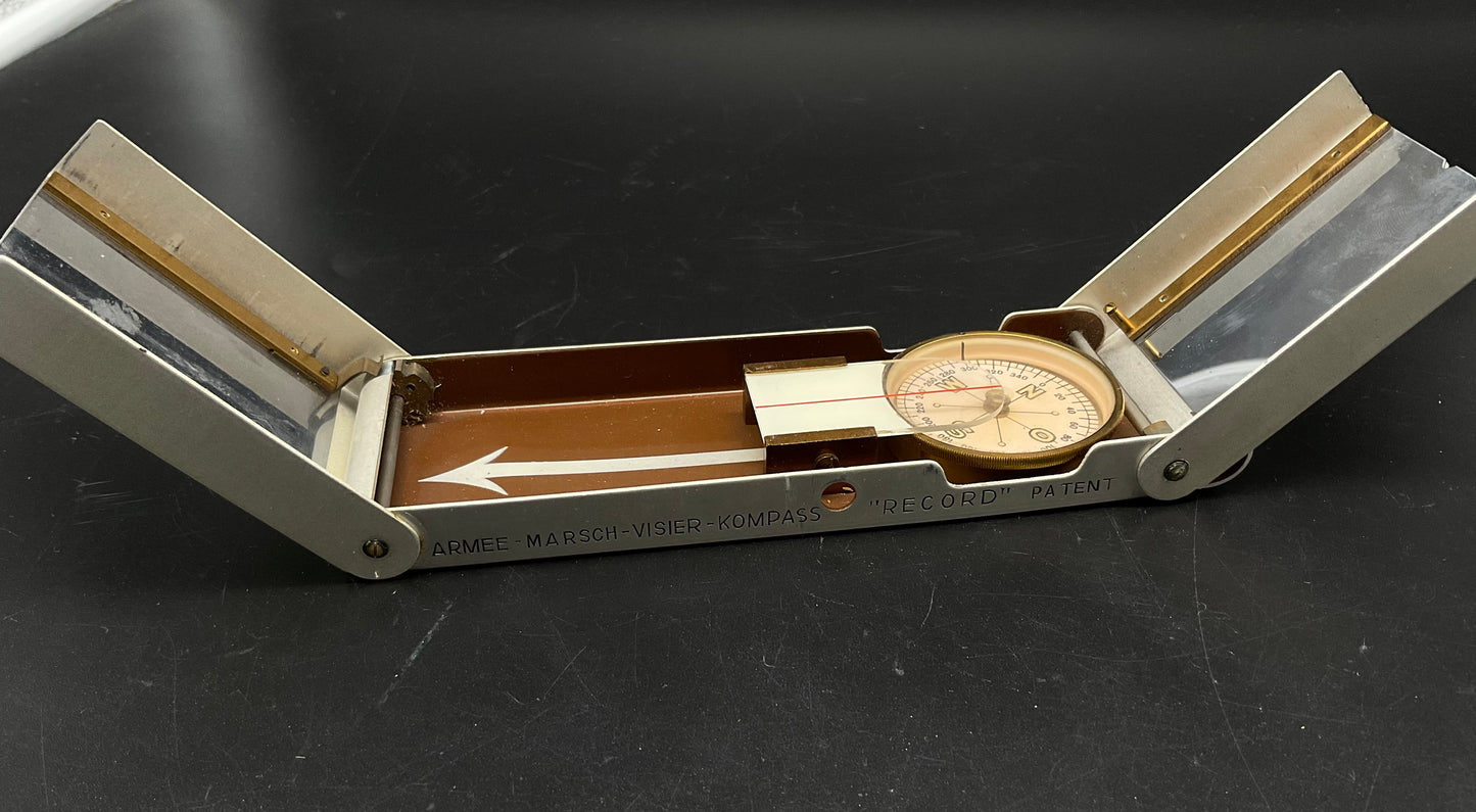 Armee-Marsch-Visier-Kompass „Record“ Patent