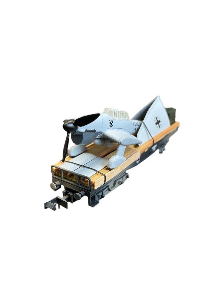 Güterwagen, Arnold Rapido mit Junkers Ju Flugzeug