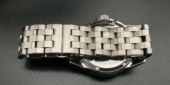 Schwarz Silberne Raoul U. Braun Uhr