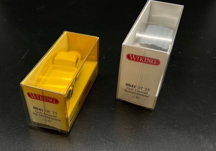 Wiking Zwei Goli-Dreiräder