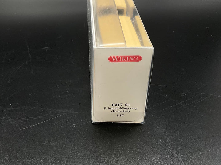 Wiking Pritschenhängerzug