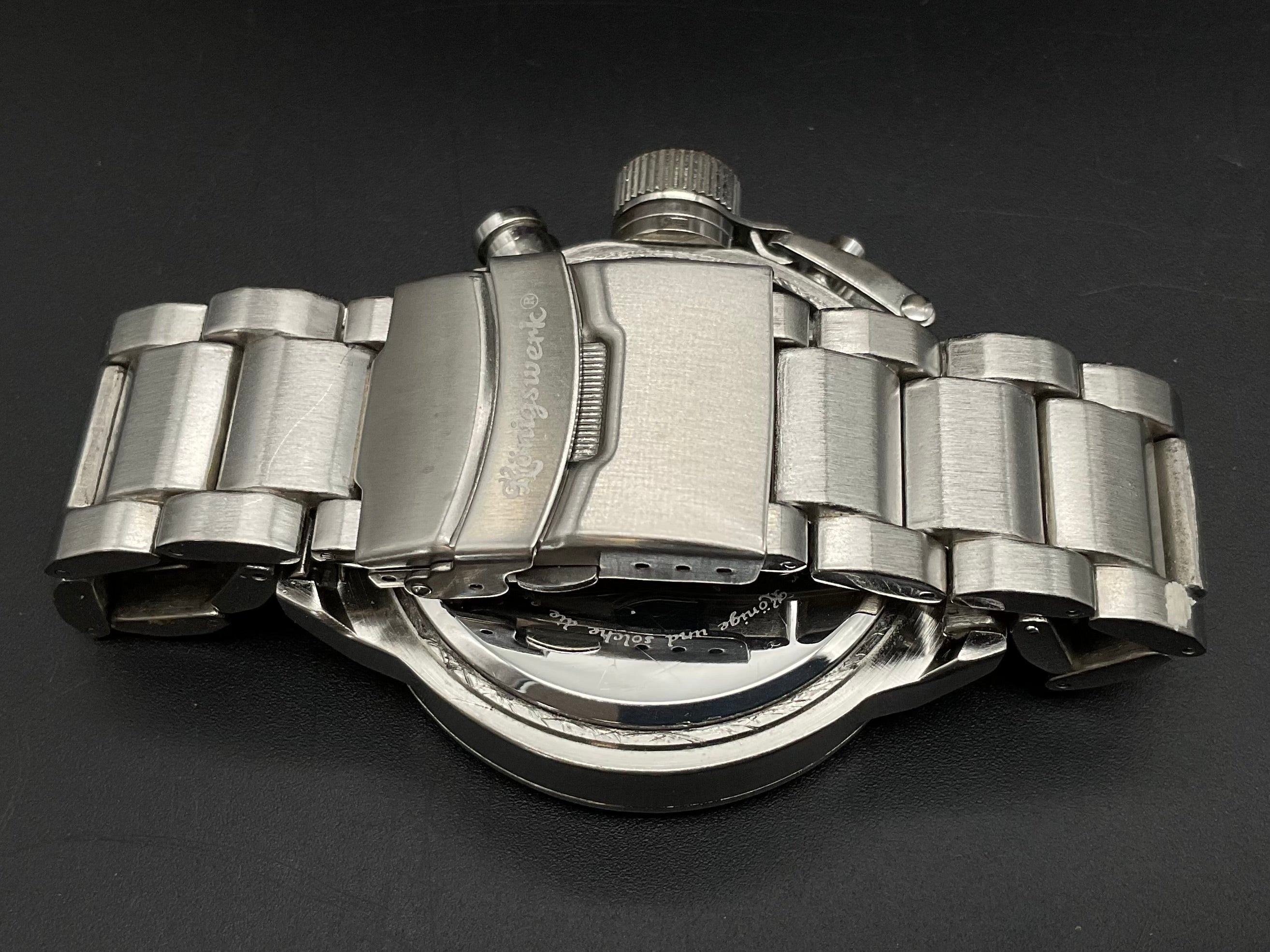 Silberne Königswerk Uhr