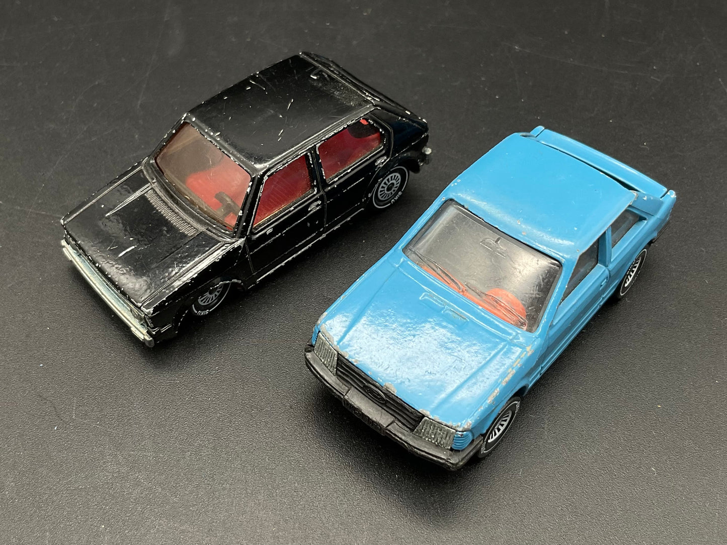Siku VW Golf LS und Ford Escort 6L
