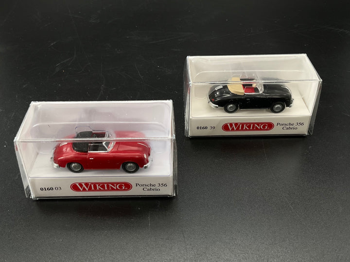 Zwei Porsche von Wiking