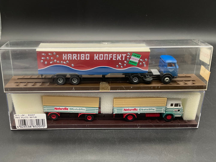 Zwei LKW´s von Brekina