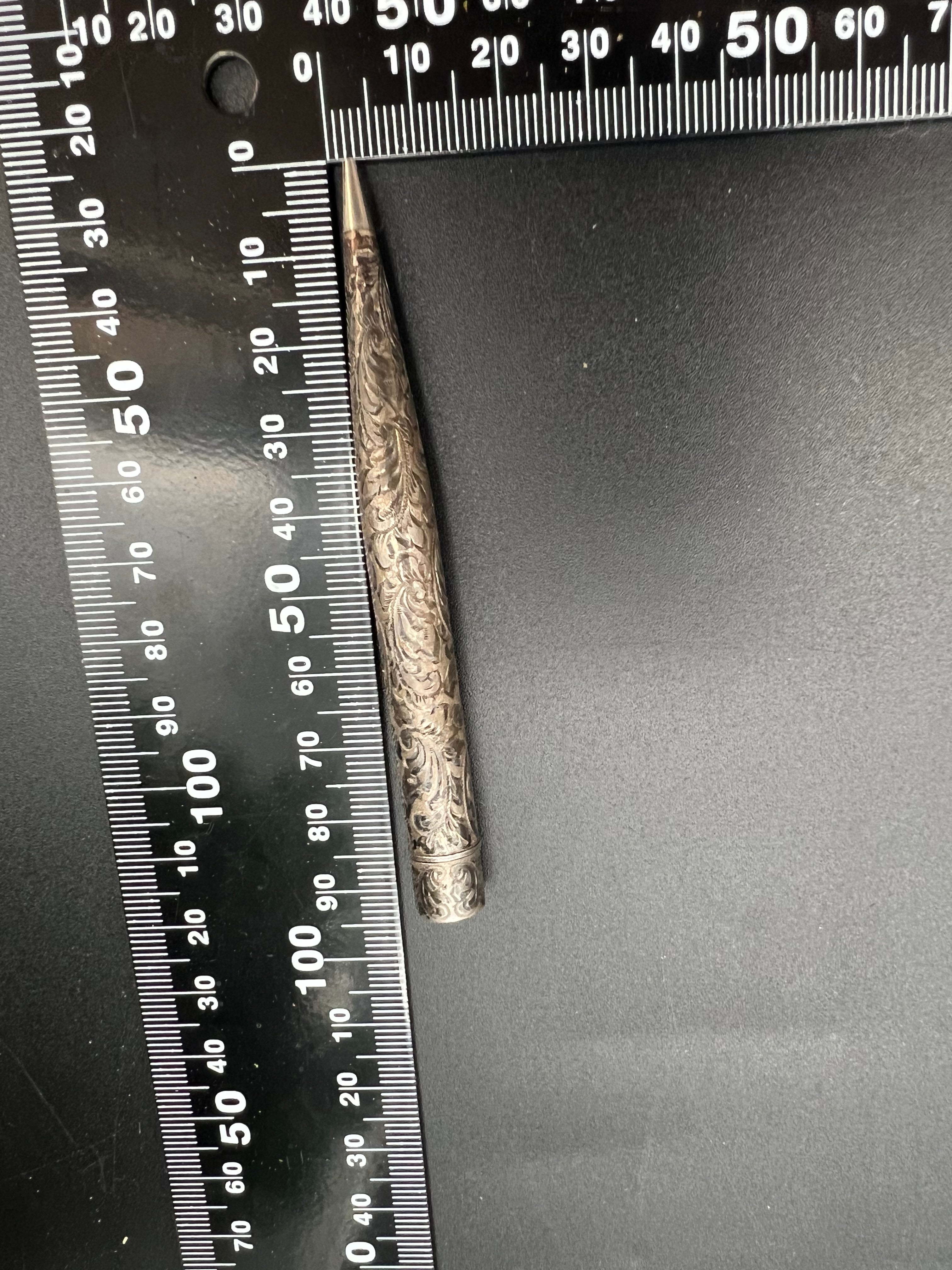 Zwei seltene Kugelschreiber aus 925 er und 835 er Silber                  905