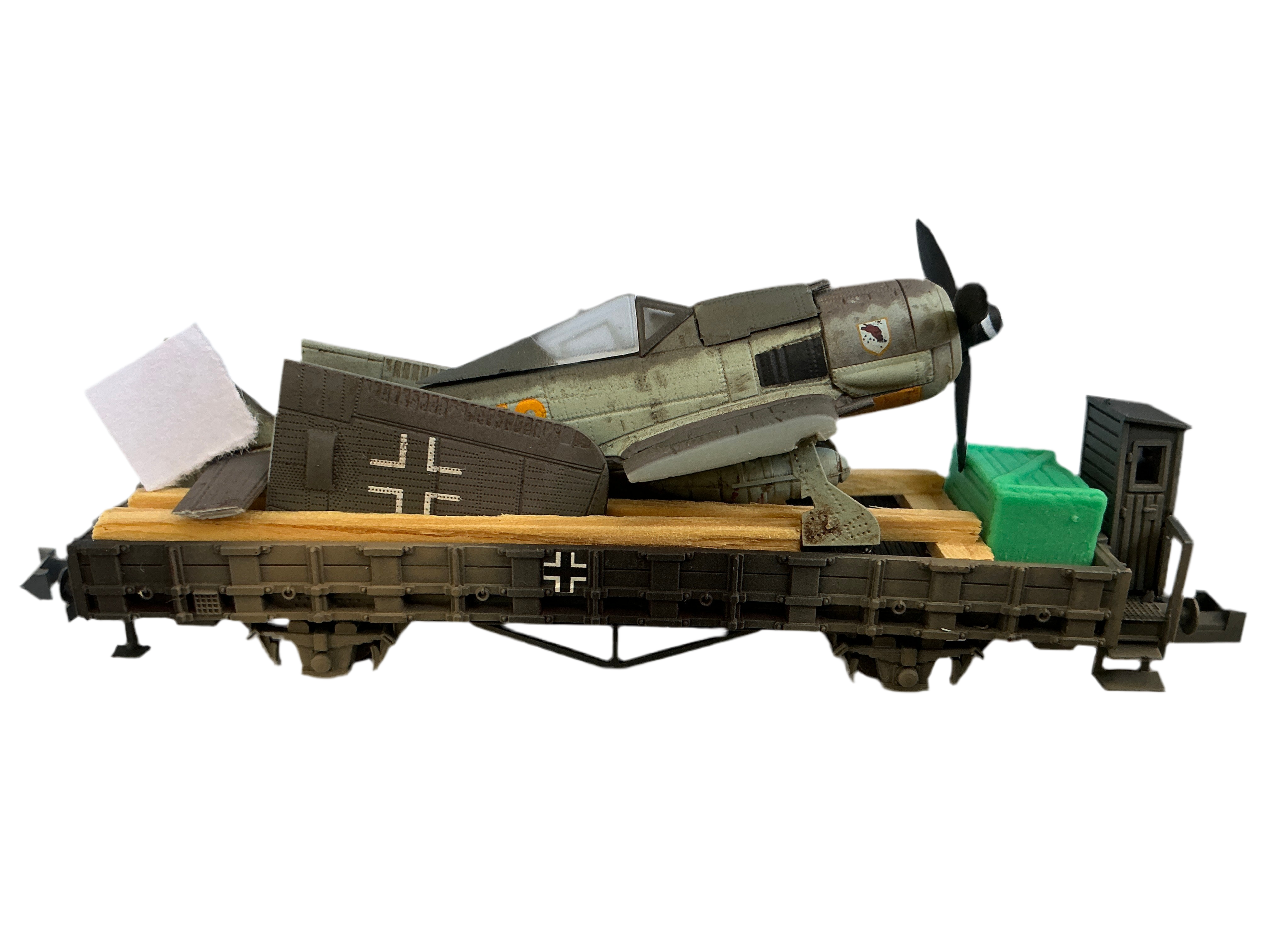 Güterwagen, Militärwagon mit HK