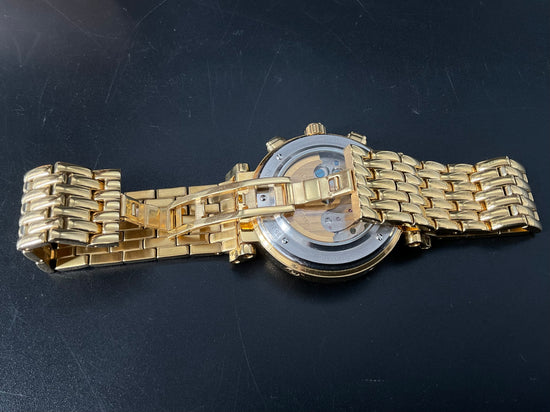 Goldfarbige Raoul U. Braun Uhr