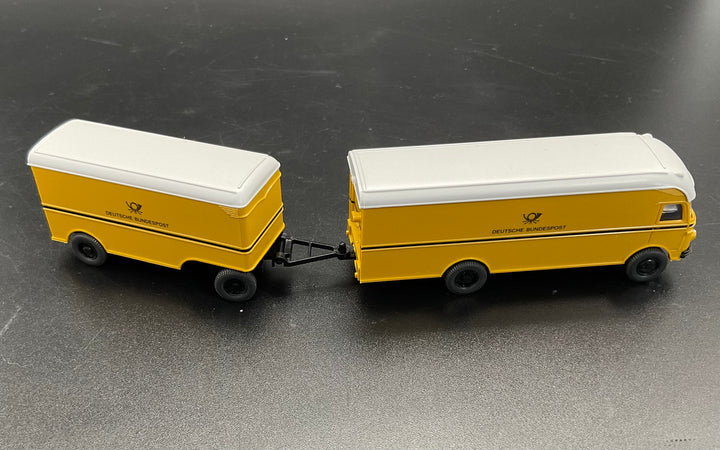 Wiking Post LKW mit Anhänger