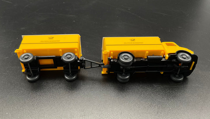 Wiking Post LKW mit Anhänger