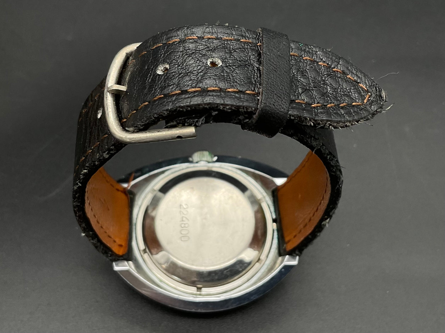 Blaue Slava Uhr