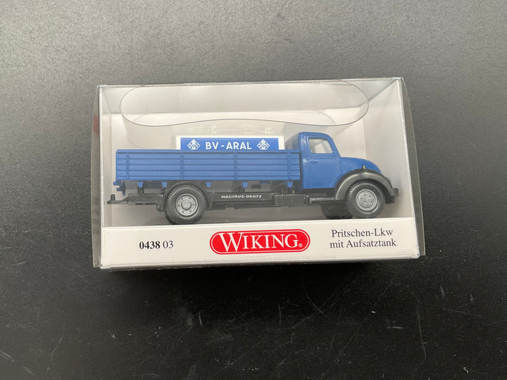 Wiking Pritschen-LKW mit Aufsatztank