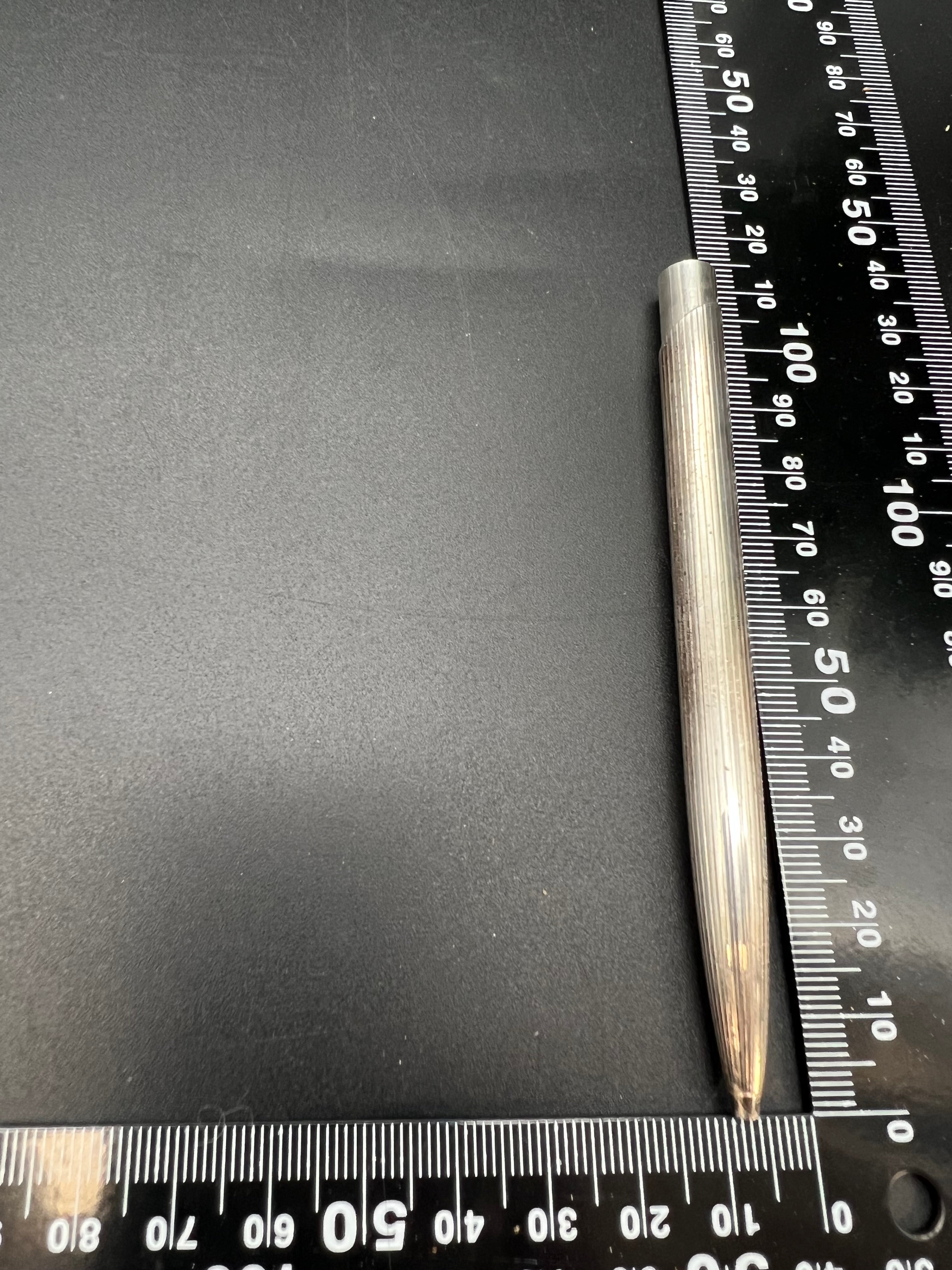 Zwei seltene Kugelschreiber aus 925 er und 835 er Silber                  905