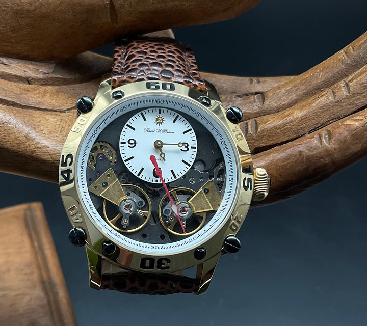 Goldene Raoul U. Braun Uhr