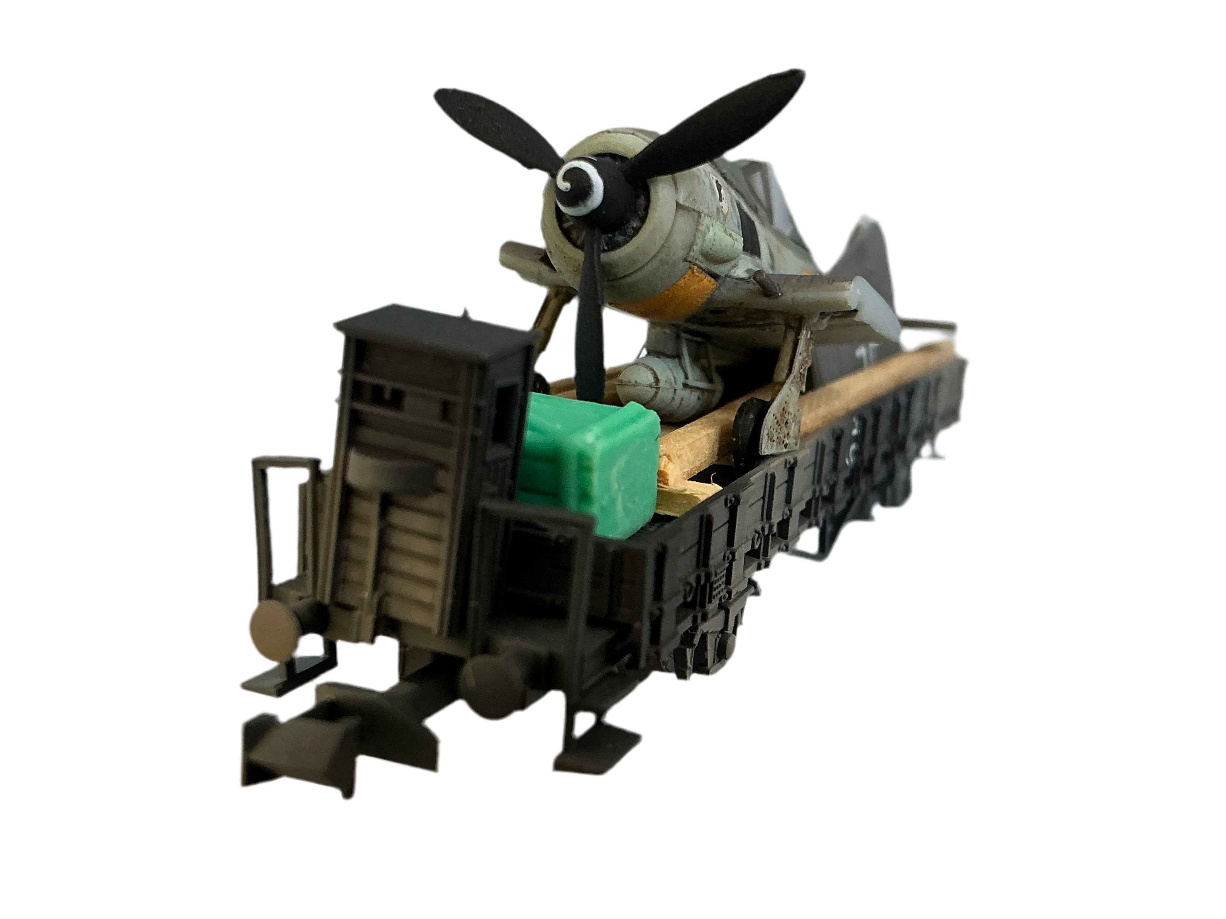 Güterwagen, Militärwagon mit HK