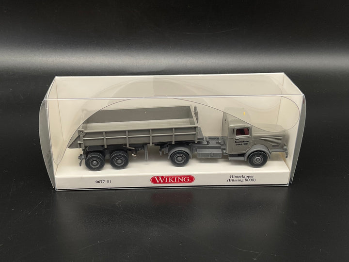 Wiking Hinterkipper Büssing 8000
