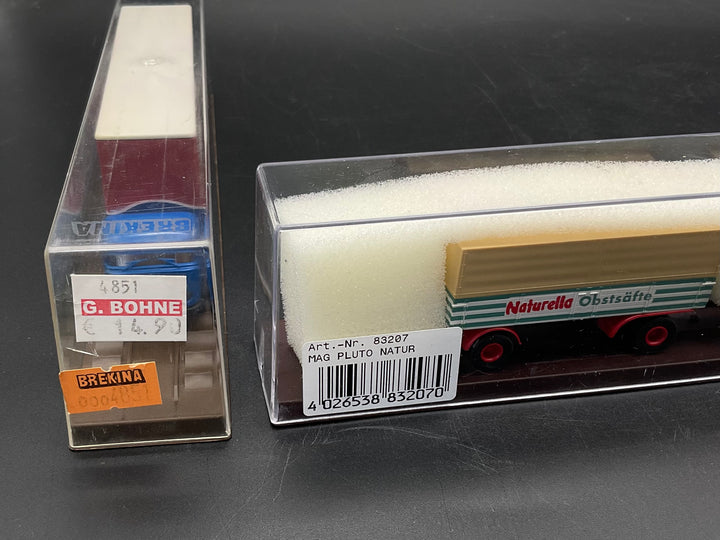 Zwei LKW´s von Brekina