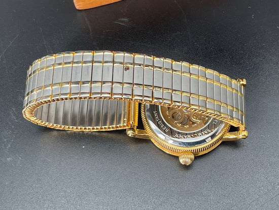 Gold-silberfarbige CARUCCI Uhr