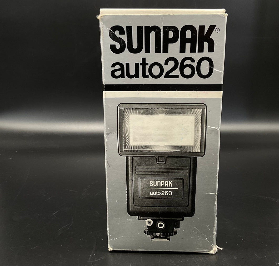 Sunpak Auto 260 Blitzlicht