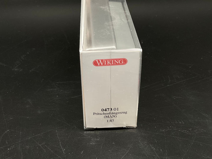 Wiking Pritschenhängerzug