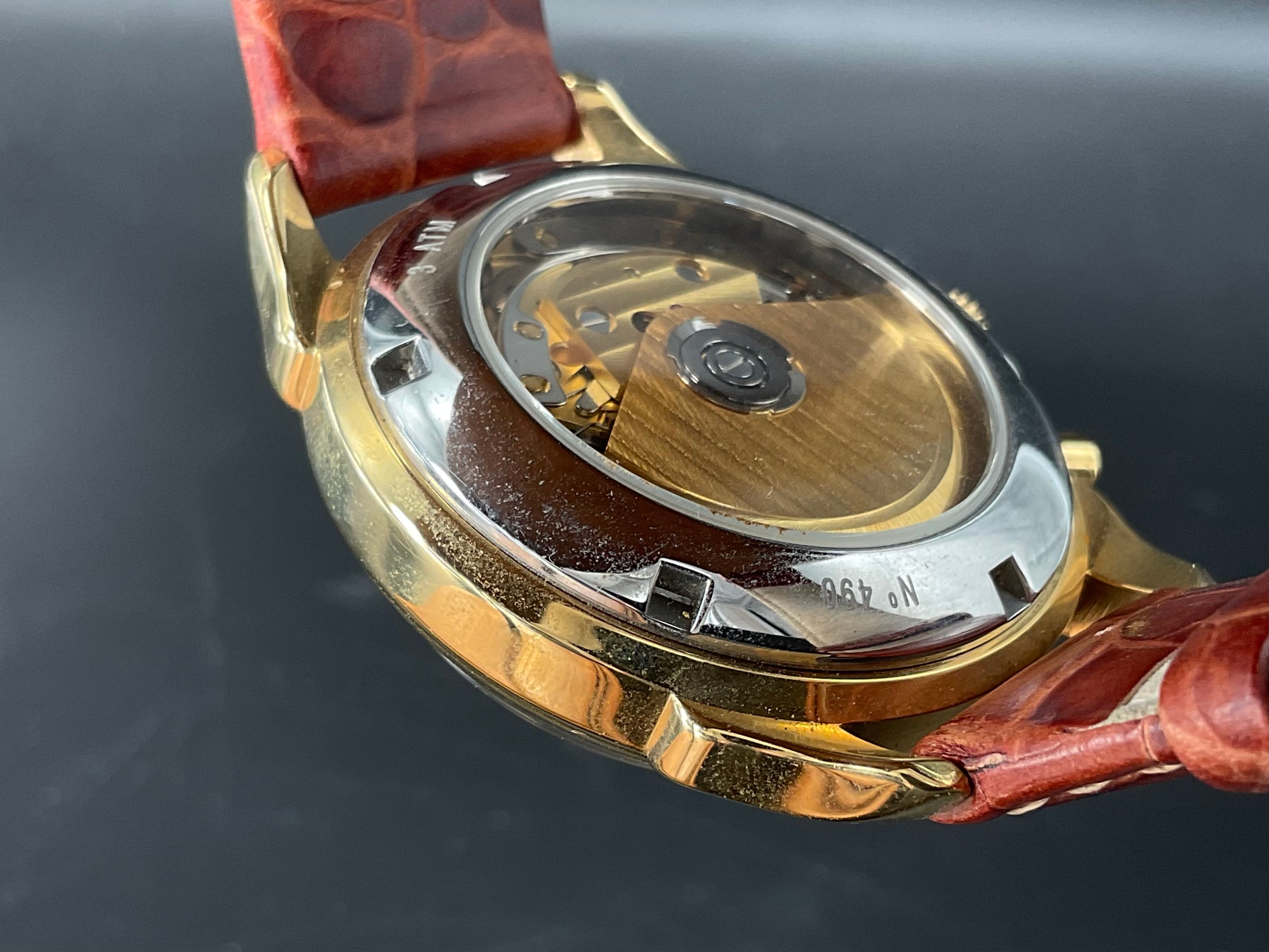 Goldfarbige Philippe Du Bois & Fils 1785 Uhr