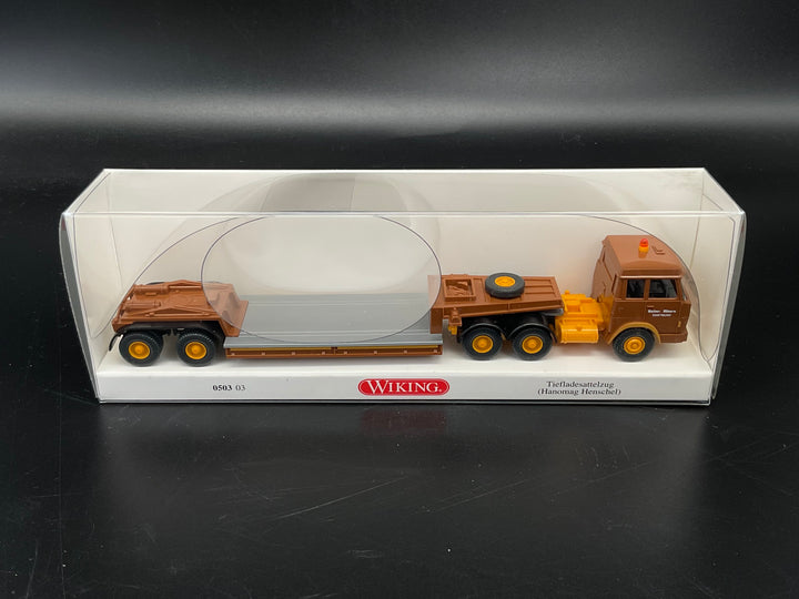 Wiking Tiefladesattelzug