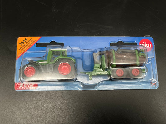 Siku Traktor mit Forstanhänger
