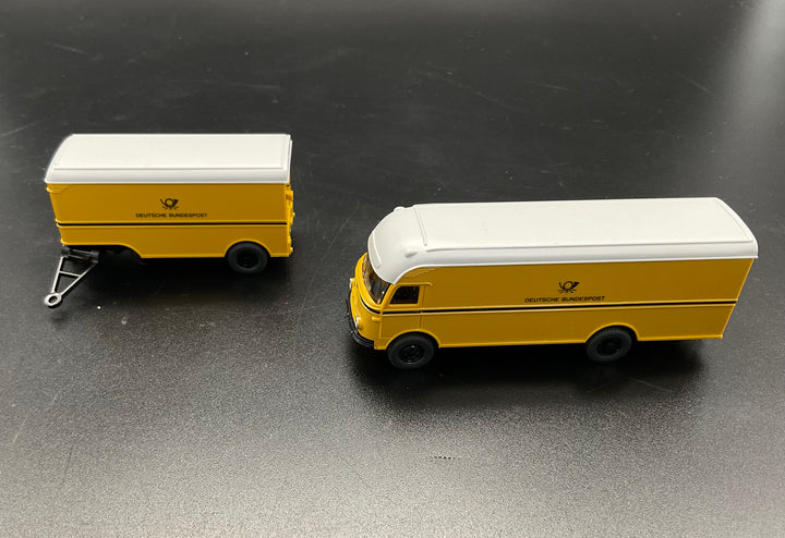 Wiking Post LKW mit Anhänger