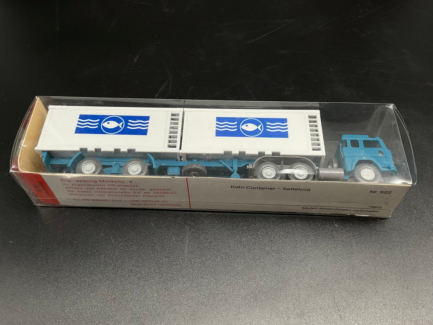 Wiking Kühl-Container-Sattelzug