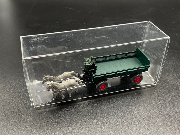 Wiking Pferdegespann mit Pritschenwagen