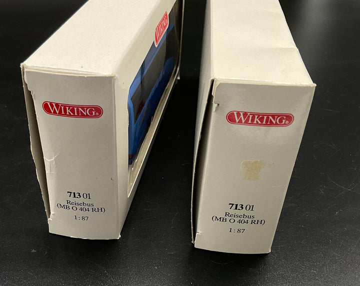 Wiking zwei Mercedes Benz Reisebusse O 404 RH