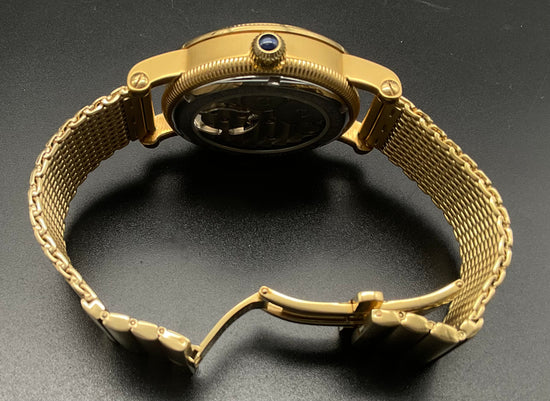 Goldene Raoul U. Braun Tourbillion Uhr