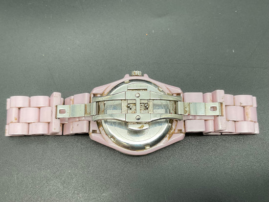 Yves Camani Uhr Rosafarbig