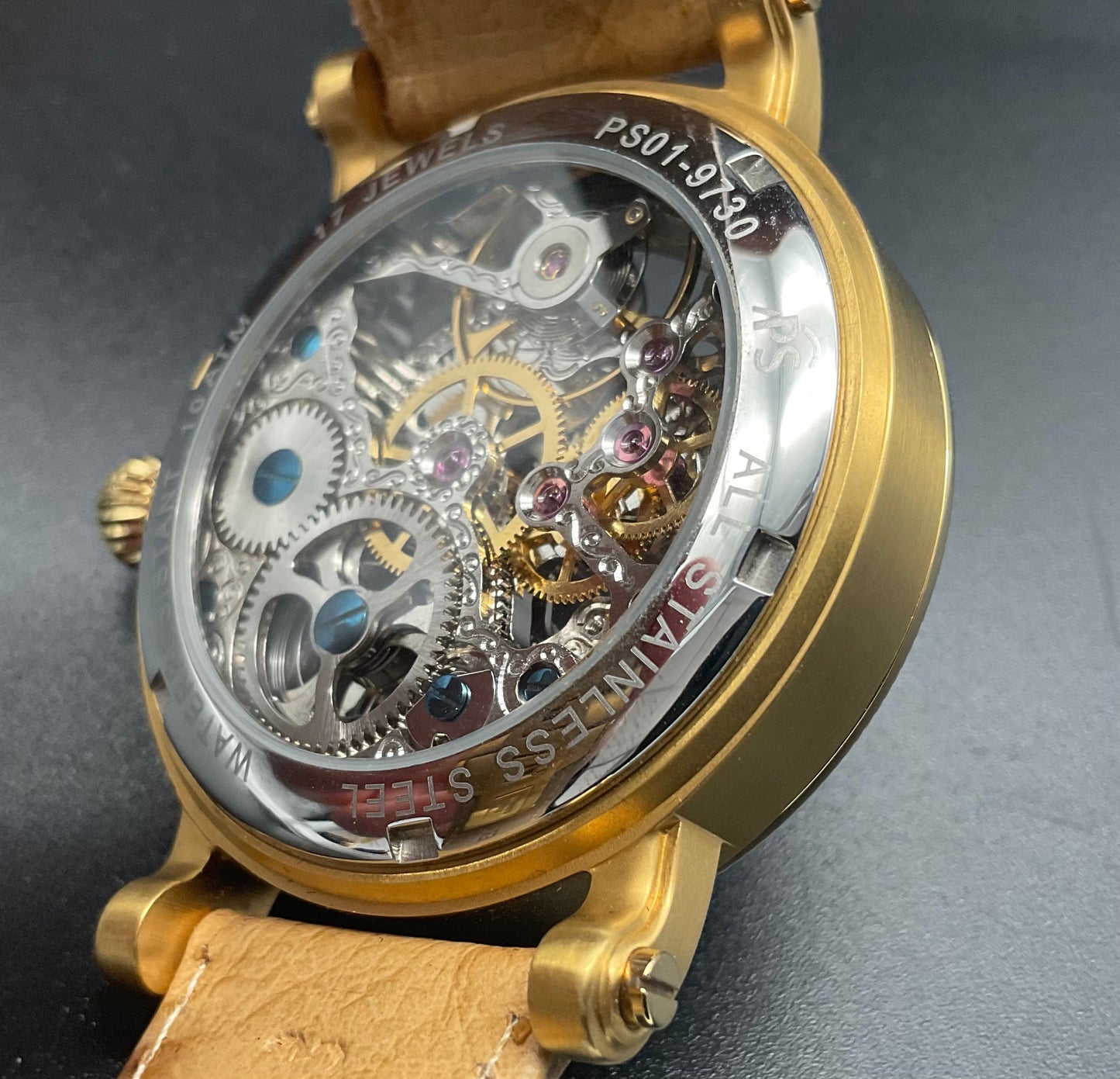 Goldene PortaS Uhr