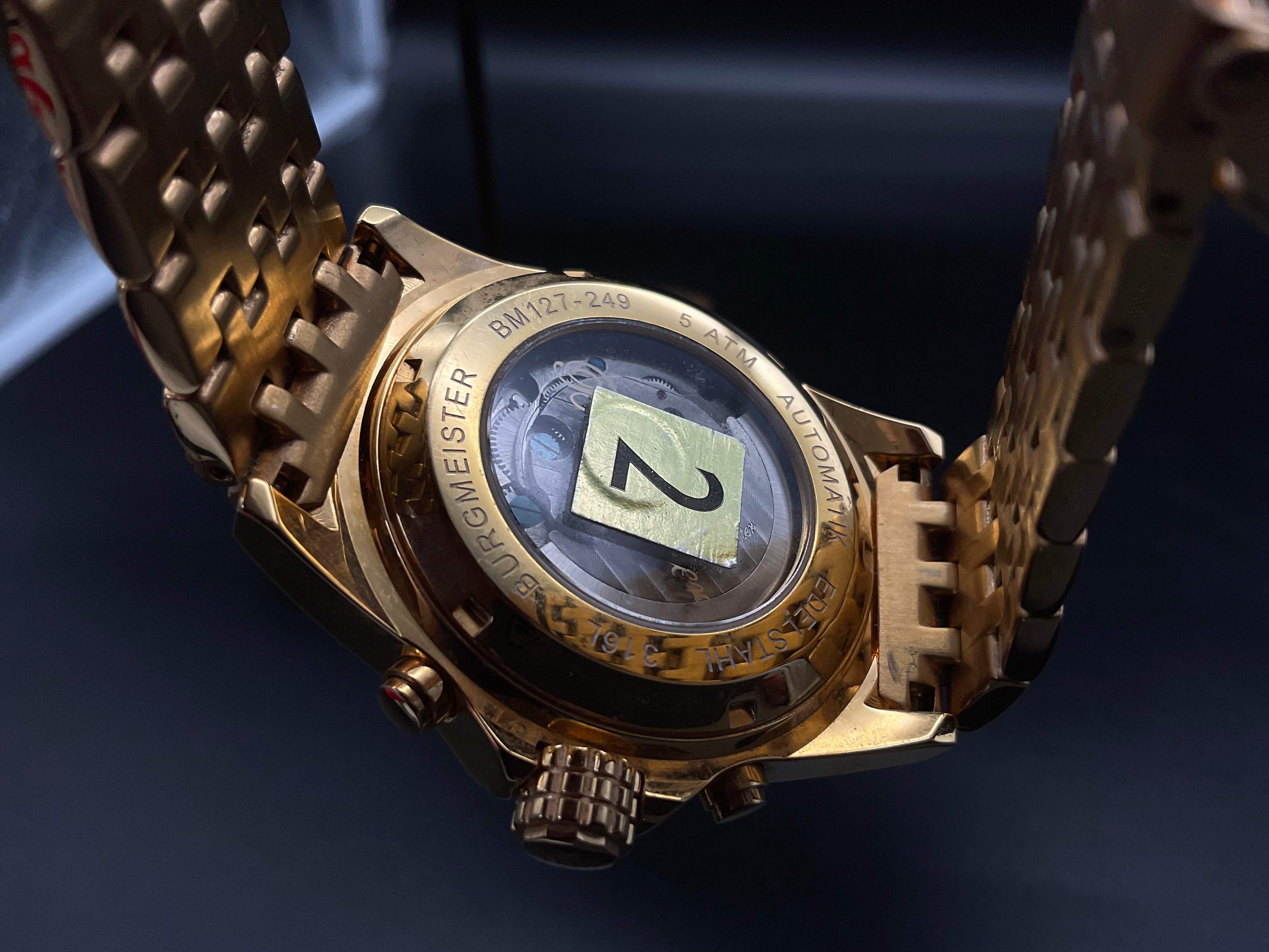 Gold-rote Burgmeister BM127-249